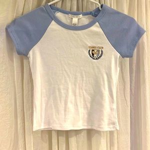 Tillys tennis club baby tee